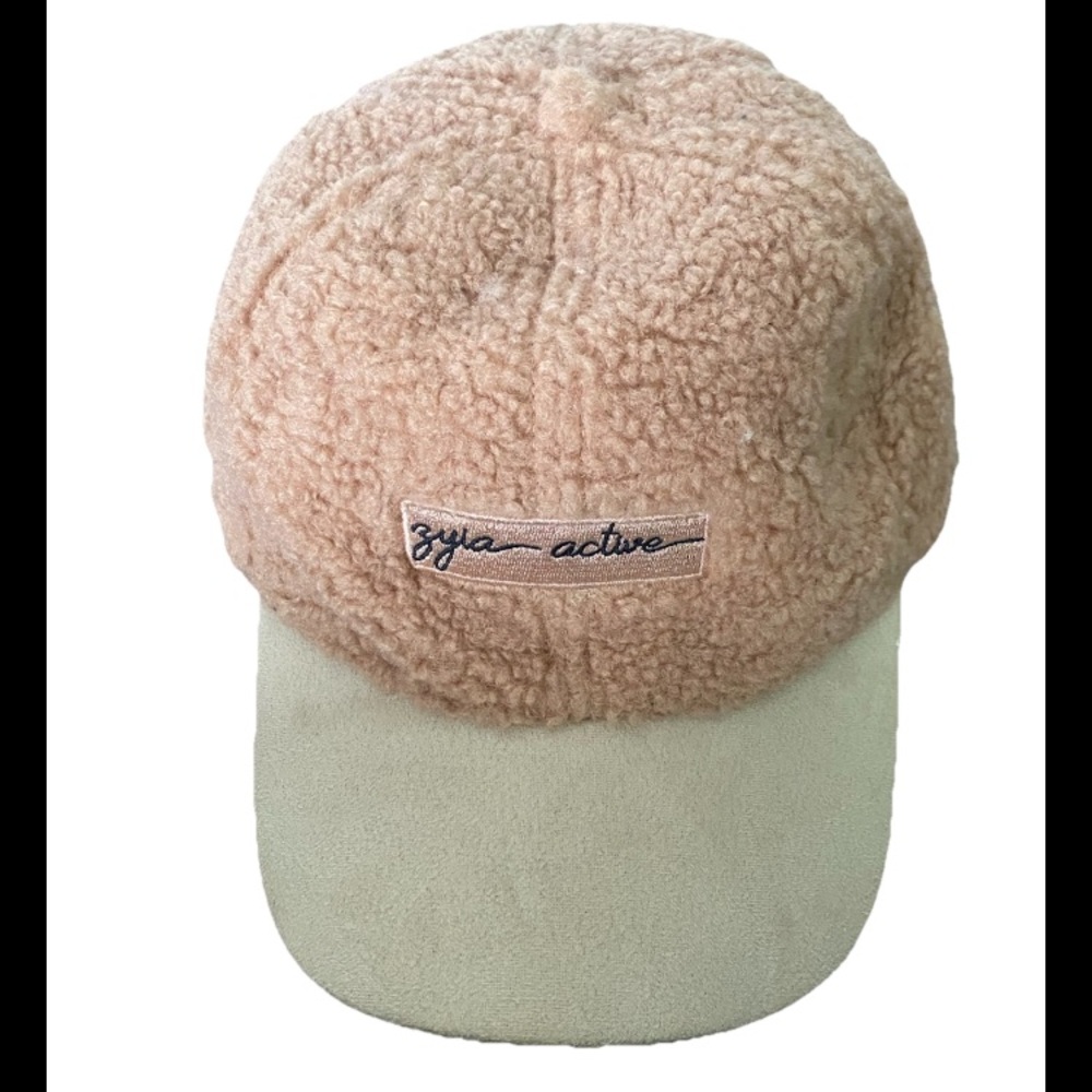 ZYIA Women’s Camel Sherpa Cap Hat
